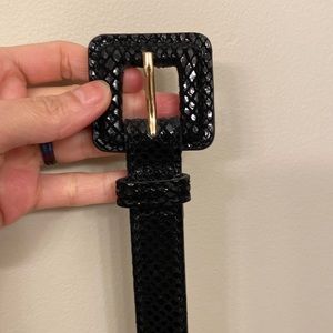 [NWOT] Zara snakeskin soft touch belt - sz 85